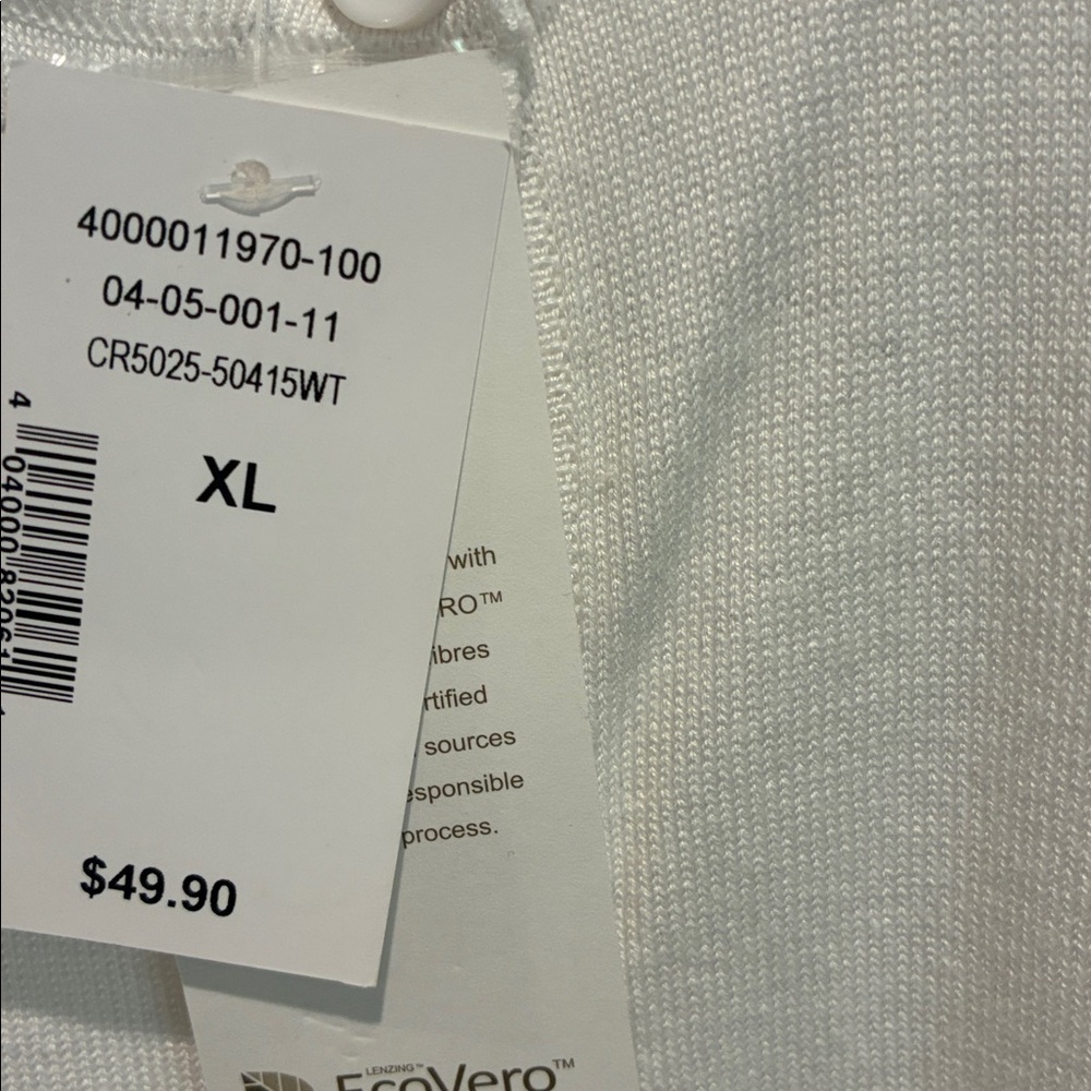 Cleo NWT White Knit Cardigan - Picture 3 of 5